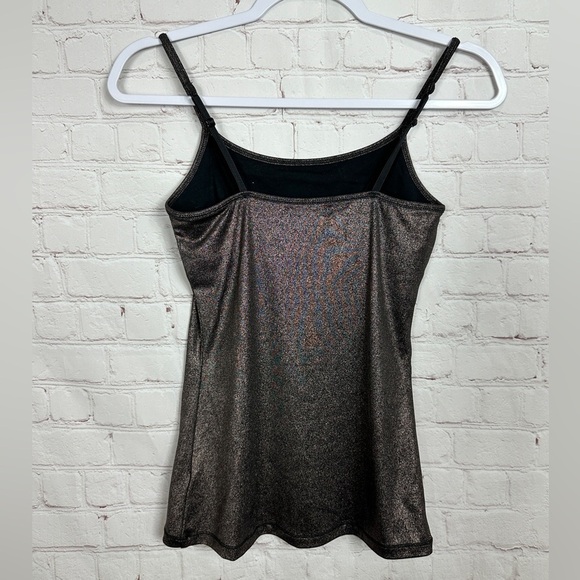 Express Women's Metallic Bronze Camisole sleeveless tank, sz XS, GUC - Picture 5 of 6